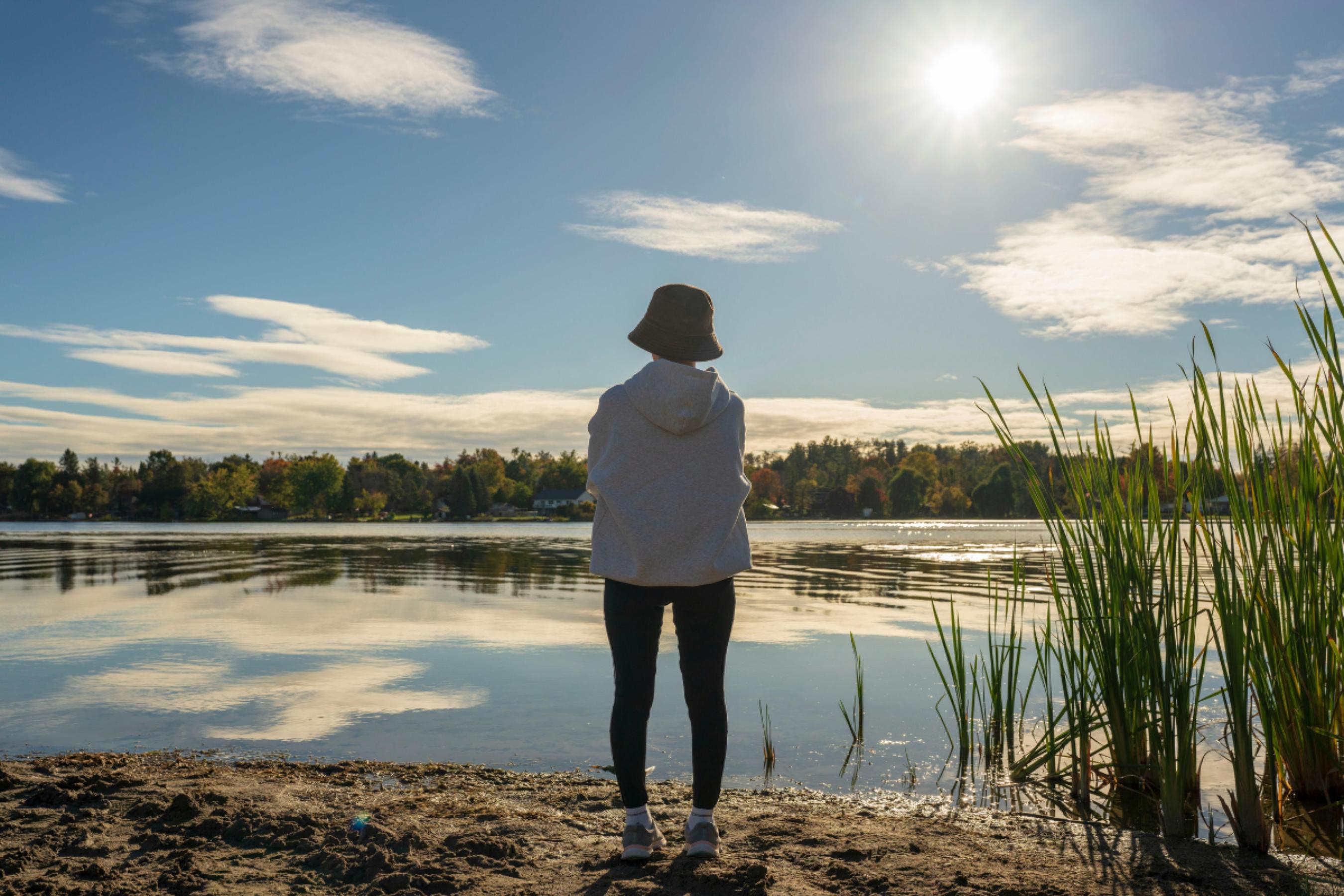 A peaceful winter landscape symbolising rest, reflection, and slower rhythms