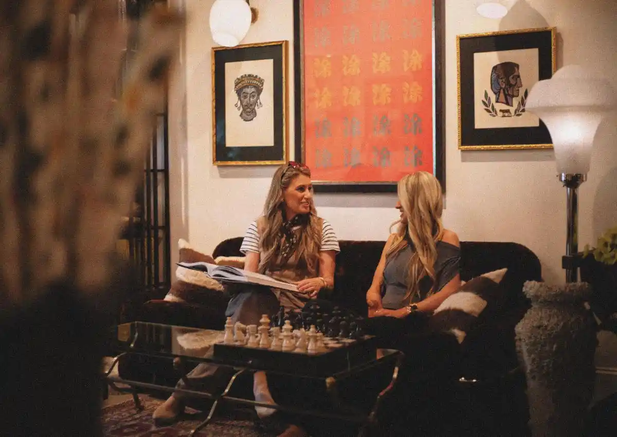 small business owners building connection through authentic conversation